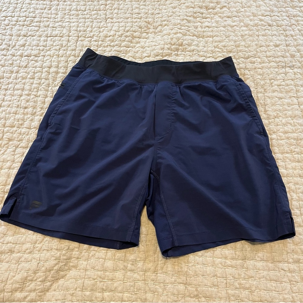 Blue Fabletics Athletic Shorts